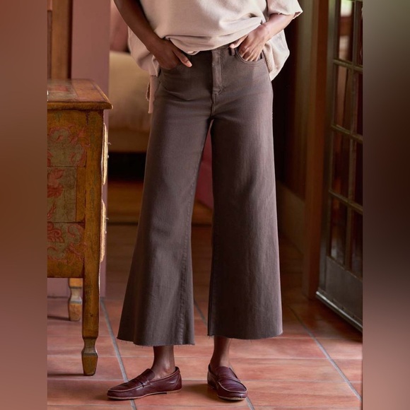 Frank & Eileen Galway Jean in Irish Coffee, Italian Dream Denim - Picture 1 of 7